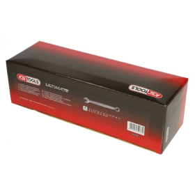 18-piece ratchet wrench set in a case, 6–24 mm, KS Tools