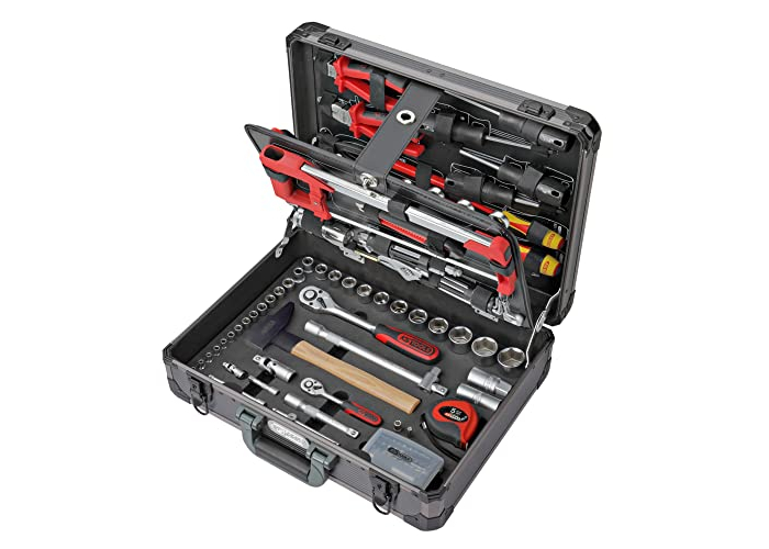 KS Tools Ultimate Werkzeugkoffer 1/4" und 1/2", 131-teilig, Chrom-Vanadium KS Tools Ultimate Werkzeugkoffer 1/4" und 1/2", 131-teilig, Chrom-Vanadium