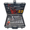 Набор инструментов KS Tools Ultimate Tool Case 1/4" и 1/2", 131 предмет, хромованадиевая сталь
