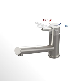Grifo de cocina Villeroy & Boch AS, de alta presión, con cartucho cerámico y 360°