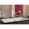 Grifo de cocina Villeroy & Boch As, de alta presión, con cartucho cerámico y radio de giro de 360°, grifo de fregadero de bajo consumo, altura del caño 135 mm, acero inoxidable macizo.