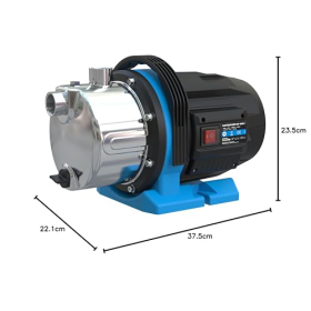 Садовий насос Güde GP 1045 E - 1000 Вт, 4500 л/год, корпус з нержавіючої сталі, робоче колесо з норіла
