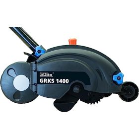 Триммер для травы Gude GRKS 1400, 4700 об/мин, 3 колеса, вращающиеся ножи
