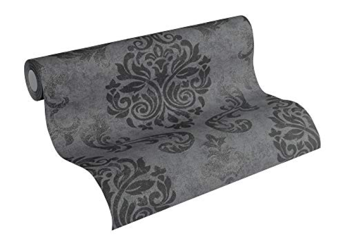 A.S. Création Memory Non-Woven Wallpaper, black A.S. Création Memory Non-Woven Wallpaper, black