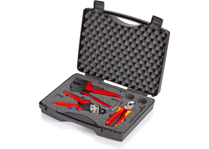 KNIPEX 3-piece tool set, professional assembly set, robust storage KNIPEX 3-piece tool set, professional assembly set, robust storage