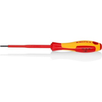 Плоская отвертка Knipex, изолированная рукоятка, VDE, 202 мм