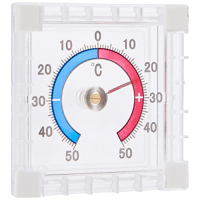 Termómetro de ventana Silverline
