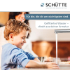 Grifo de cocina SCHÜTTE Aquastar Premium de 3 vías con agua con gas, color negro.