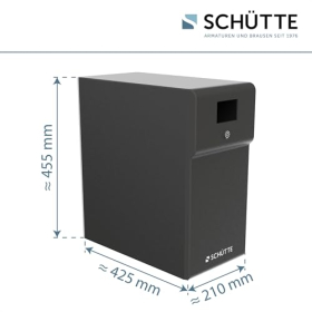 SCHÜTTE AQUASTAR Gas-Wasserhahn mit Kühl- und Filtersystem, 3-Wege, Osmosefilter