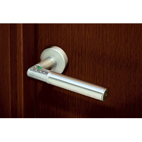 Assa Abloy Digitaler Türbeschlag Codegriff - Innentürbeschlag mit PIN-Code - Silber