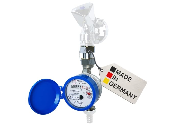 Wasserzählerset für ZÄHLER-Hahn mit Plattform Wasserzählerset für ZÄHLER-Hahn mit Plattform