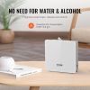 VEVOR Scent Air Machine 480 ml Bluetooth Smart Essential Oil Diffuser, Waterless, 2500 sq.ft