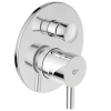 Скрытый смеситель для ванны Ideal Standard Ceraline, хромированный