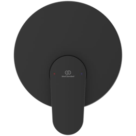 Ideal Standard Cerafine O concealed shower mixer in silk black 