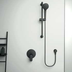 Ideal Standard Cerafine O concealed shower mixer in silk black 