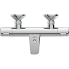 Grifo termostático para baño CERATHERM T25, cromado