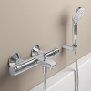 Grifo termostático para baño CERATHERM T25, cromado