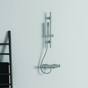 Ideal Standard Ceratherm T125 Thermostatic Shower Mixer, Surface Mounted, Chrome