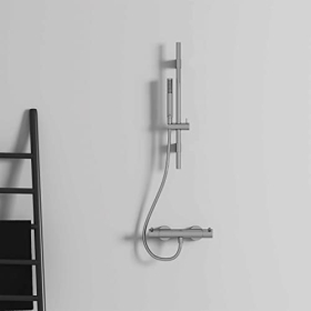 Ideal Standard Ceratherm T125 Thermostatic Shower Mixer, Surface Mounted, Chrome