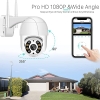1080P WiFi Überwachungskamera – Außenkamera, Nachtsicht, IP66