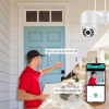 1080P WiFi Überwachungskamera – Außenkamera, Nachtsicht, IP66