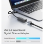 USB Ethernet Adapter Uni 3.0, 1000 Mbit/s, supports MacBook, PC, laptops, no drivers