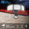 Foco LED ZOFO 6000LM con detector de movimiento para exterior, lámpara LED superbrillante con detector de movimiento para exterior, foco LED para exterior 5000K, LED PIR impermeable IP65