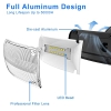 Foco LED ZOFO 6000LM con detector de movimiento para exterior, lámpara LED superbrillante con detector de movimiento para exterior, foco LED para exterior 5000K, LED PIR impermeable IP65