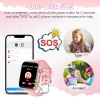 AKUMAKA 4G Kids Smartwatch with GPS and Phone, IP68