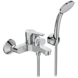 Grifo de baño Ideal Standard Alpha con accesorios, cromado.