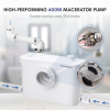 Aquamatix sanitary pump 400W – 3 connections, 100l/min, activated carbon filter