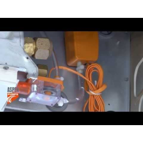 Aspen AS06151 Mini + Leiser Kondensatpumpe, Orange