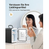 AstroAI Mini Fridge, 4 Liters, for Cosmetics and Drinks, for Home, Office and Car, Black