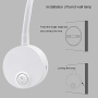 Artpad - 2 pieces white wall spotlights