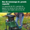 Bosch AXT 25 TC Turbinen-Gartenhäcksler 2500 W mit 53 L Fangbox