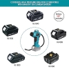 Аккумуляторный компрессор Mellif для Makita 18 В — аккумуляторный насос с давлением 160 фунтов на квадратный дюйм и автоматической остановкой