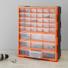 Organizer for tools and materials with removable containers