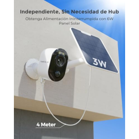 Reolink Argus 3 Ultra 4K WLAN Solar-Überwachungskamera für Außenbereich 