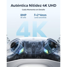 Reolink Argus 4 Pro – вулична камера 4K, сонячне живлення, нічне бачення, кут огляду 180°