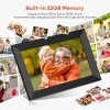 Цифрова фоторамка Frameo 10,1 дюйма WiFi, 1280 x 800 HD IPS
