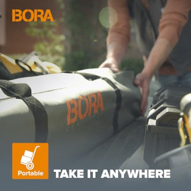 Bora Duizendpoot 2x4 for your workplace and a portable board | Sawhorse accessories for women, including folding steel pot