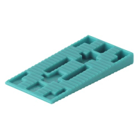 Wolfcraft 40 Kunststoff-Distanzkeile I 6930000 I 40 Kunststoffkeile