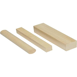 Corvus 600566 Niño trabajando – Talla de madera, redonda, 2,5 x 15 cm, rectangular pequeña, 2,5 x 2 x 15 cm, grande 3,5 x 3,5 x 15 cm
