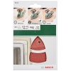 Bosch 2 609 256 A64 - 10-piece sanding sheet set for multi-sander
