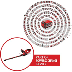 Einhell GE-CH 1846 Li – Solo Power X-Change (18 В, длина резки 46 см, длина лезвия 52 см) Аккумулятор и зарядное устройство бесплатно