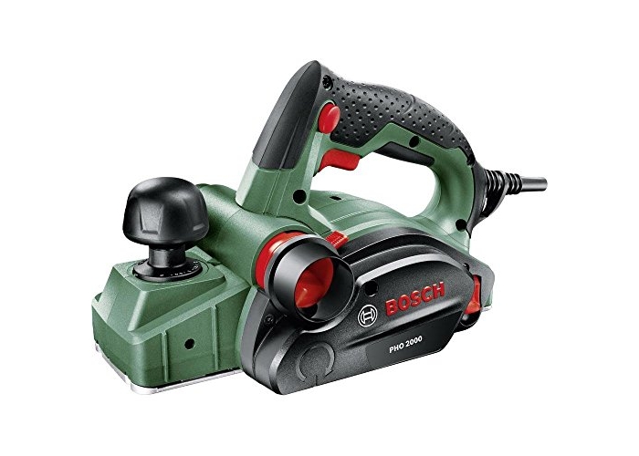 Cepillo Bosch PHO 2000 (680 W, ancho de cepillado: 82 mm, profundidad de corte: 0 – 2,0 mm, profundidad de rebaje: 0 – 8 mm, con cuchilla de cepillado, en embalaje de cartón) Cepillo Bosch PHO 2000 (680 W, ancho de cepillado: 82 mm, profundidad de corte: 0 – 2,0 mm, profundidad de rebaje: 0 – 8 mm, con cuchilla de cepillado, en embalaje de cartón)