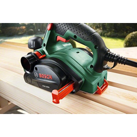 Рубанок Bosch PHO 2000 (680 Вт, ширина стругання: 82 мм, глибина пропилу: 0 – 2,0 мм, глибина фальца: 0 – 8 мм, з лезом рубанка, в картонній упаковці)