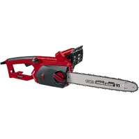 Электрический триммер Einhell GE-EC 2240 (2200 Вт, длина корпуса 37,5 см, направляющая цепь и цепь Oregon, плавный пуск)