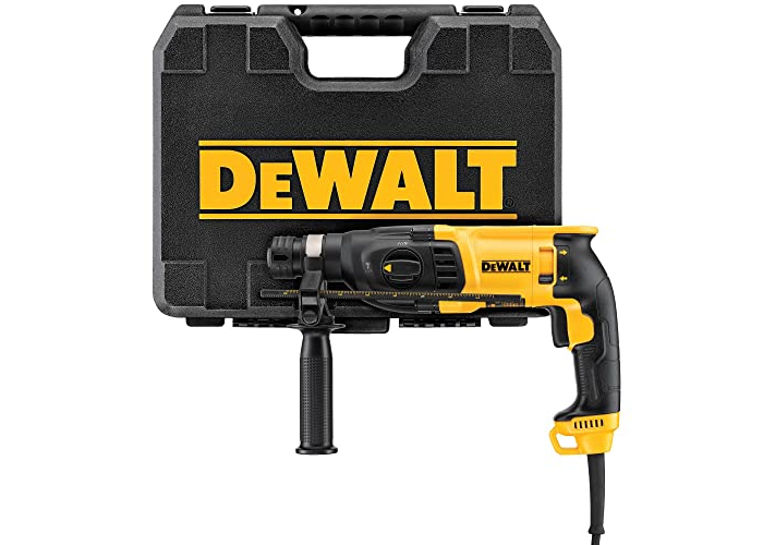 DeWalt D25133K 3-Modus SDS-Plus Bohrer – 26 mm Gewinde – 800 W – Geschwindigkeit 0-1500 U/min – Leistung (EPTA 05/2009) 2,8 Joule DeWalt D25133K 3-Modus SDS-Plus Bohrer – 26 mm Gewinde – 800 W – Geschwindigkeit 0-1500 U/min – Leistung (EPTA 05/2009) 2,8 Joule