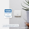 Homematic IP Smart Home radiator thermostat, digital thermostat heating, heating thermostat, control via app, Alexa & Google Assistant,